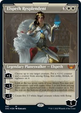 Elspeth Resplendent (Showcase) (Foil Etched) (441) [Streets of New Capenna] [Showcase]