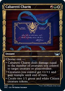 Cabaretti Charm (Showcase) (300) [Streets of New Capenna] [Showcase]