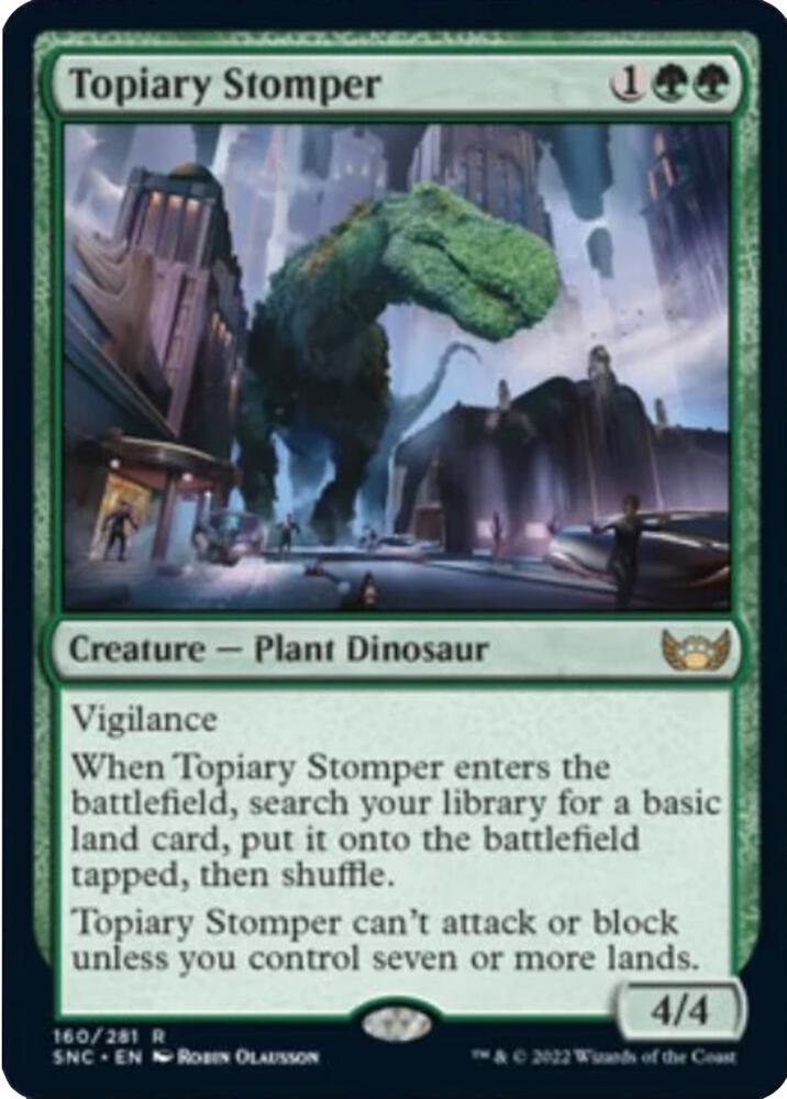 Topiary Stomper (160) [Streets of New Capenna]