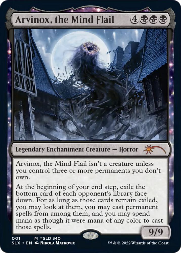 Arvinox, the Mind Flail (1) [SLX Cards]