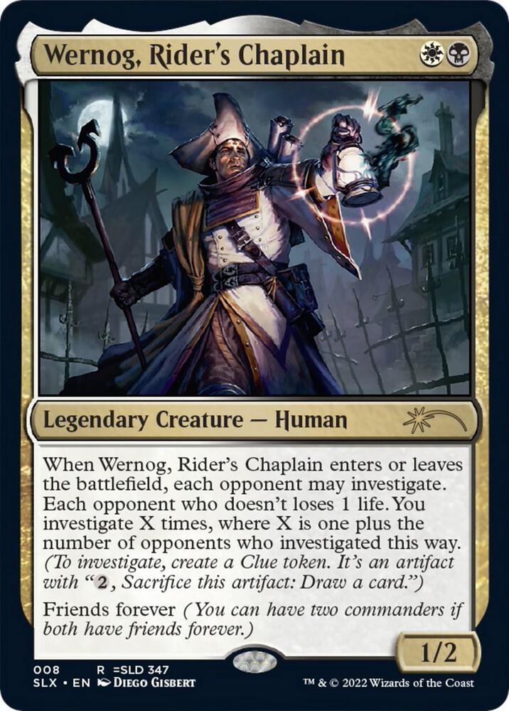 Wernog, Rider's Chaplain (8) [SLX Cards]