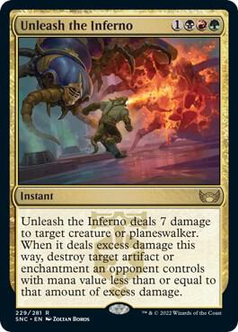 Unleash the Inferno (229) [Streets of New Capenna]
