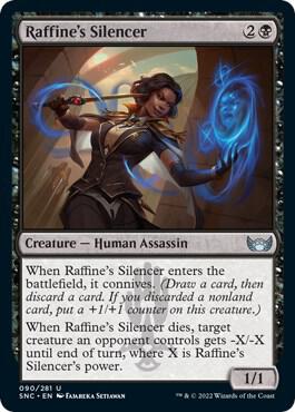 Raffine's Silencer (90) [Streets of New Capenna]