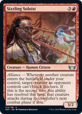 Sizzling Soloist (123) [Streets of New Capenna]