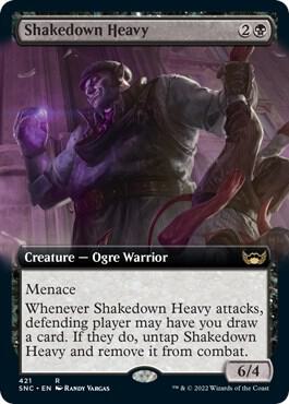 Shakedown Heavy (Extended Art) (421) [Streets of New Capenna] [Extended Art]