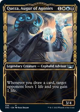 Queza, Augur of Agonies (Showcase) (326) [Streets of New Capenna] [Showcase]