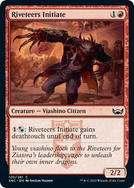 Riveteers Initiate (120) [Streets of New Capenna]