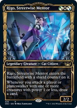 Rigo, Streetwise Mentor (Showcase) (329) [Streets of New Capenna] [Showcase]
