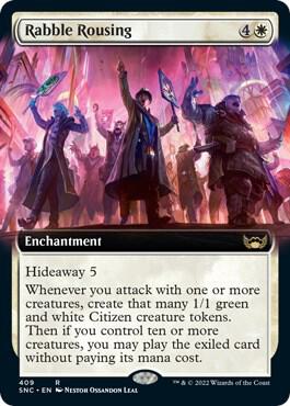 Rabble Rousing (Extended Art) (409) [Streets of New Capenna] [Extended Art]