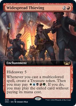 Widespread Thieving (Extended Art) (428) [Streets of New Capenna] [Extended Art]