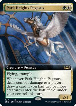 Park Heights Pegasus (Extended Art) (437) [Streets of New Capenna] [Extended Art]