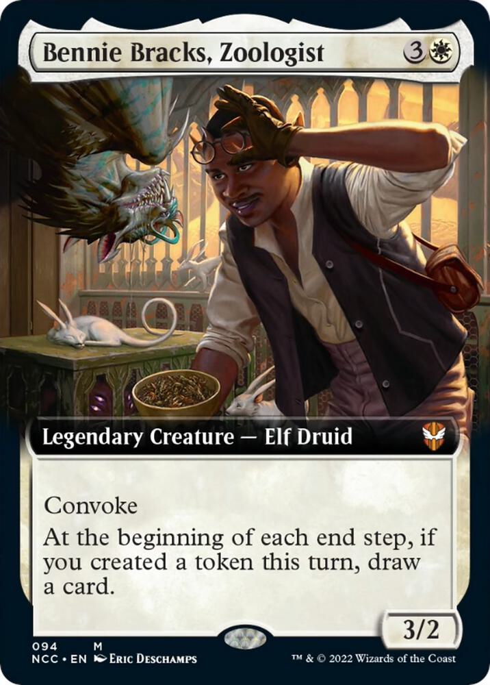 Bennie Bracks, Zoologist (Extended Art) (94) [New Capenna Commander] [Extended Art]