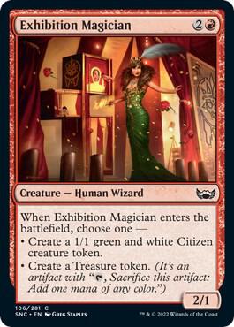 Exhibition Magician (106) [Streets of New Capenna]