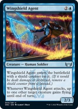 Wingshield Agent (64) [Streets of New Capenna]