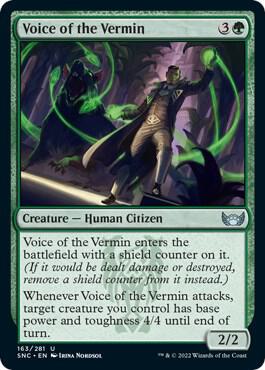 Voice of the Vermin (163) [Streets of New Capenna]