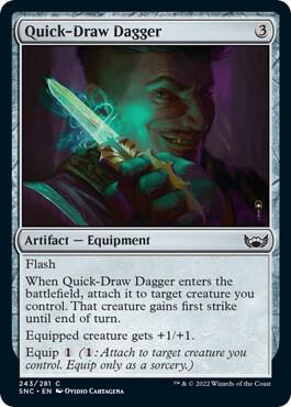 Quick-Draw Dagger (243) [Streets of New Capenna]