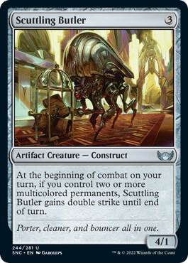 Scuttling Butler (244) [Streets of New Capenna]