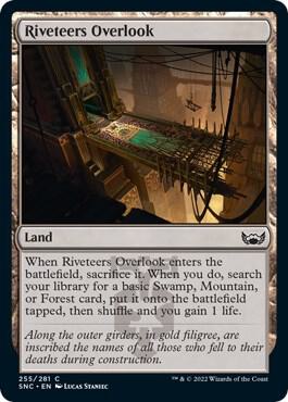 Riveteers Overlook (255) [Streets of New Capenna]