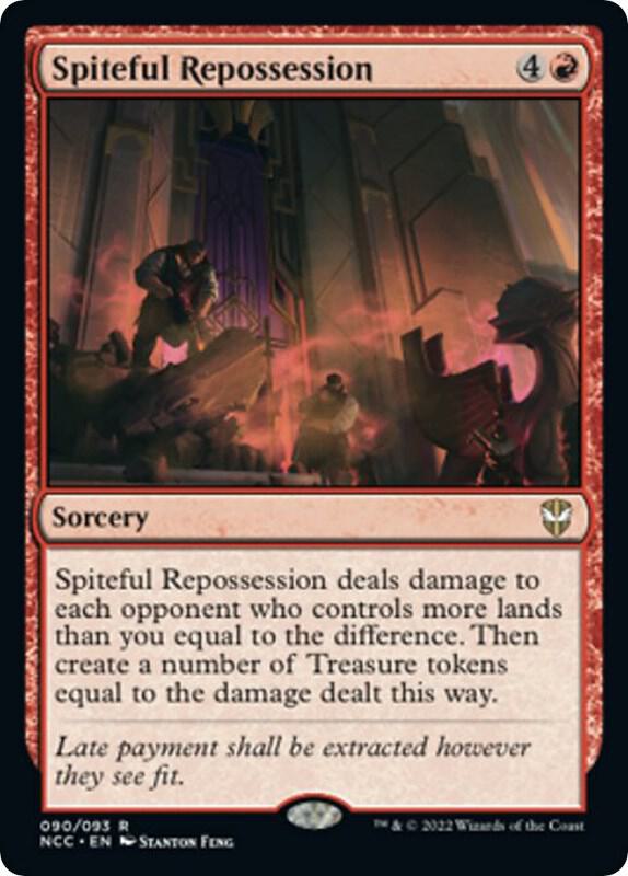Spiteful Repossession (90) [New Capenna Commander]