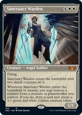 Sanctuary Warden (Showcase) (343) [Streets of New Capenna] [Showcase]