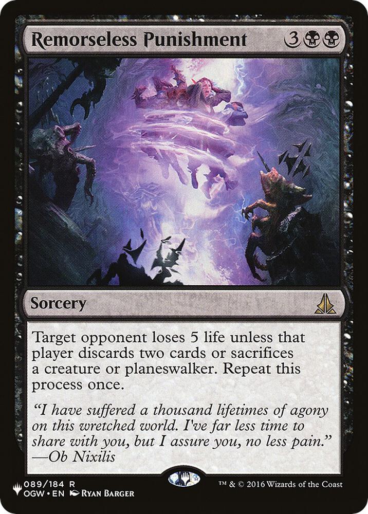 Remorseless Punishment (089/184) [The List]