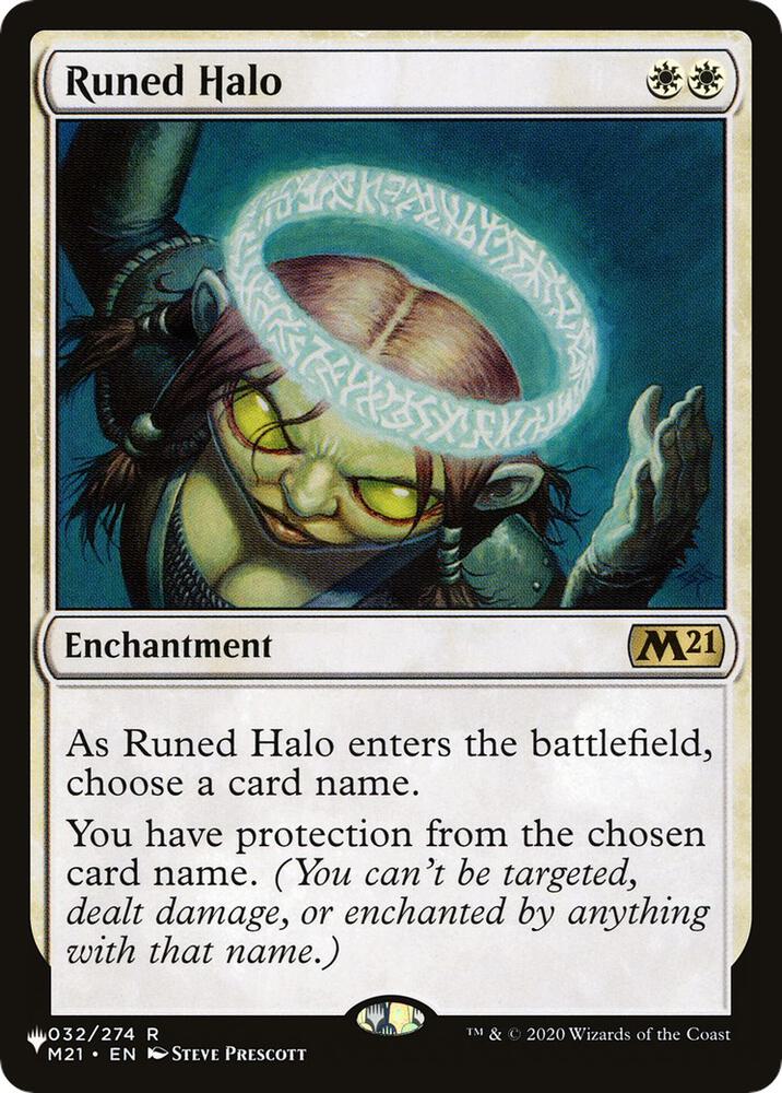 Runed Halo (032/274) [The List]