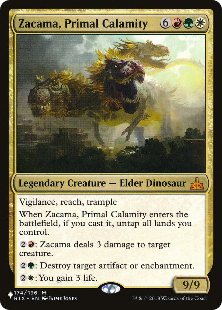 Zacama, Primal Calamity (174/196) [The List]