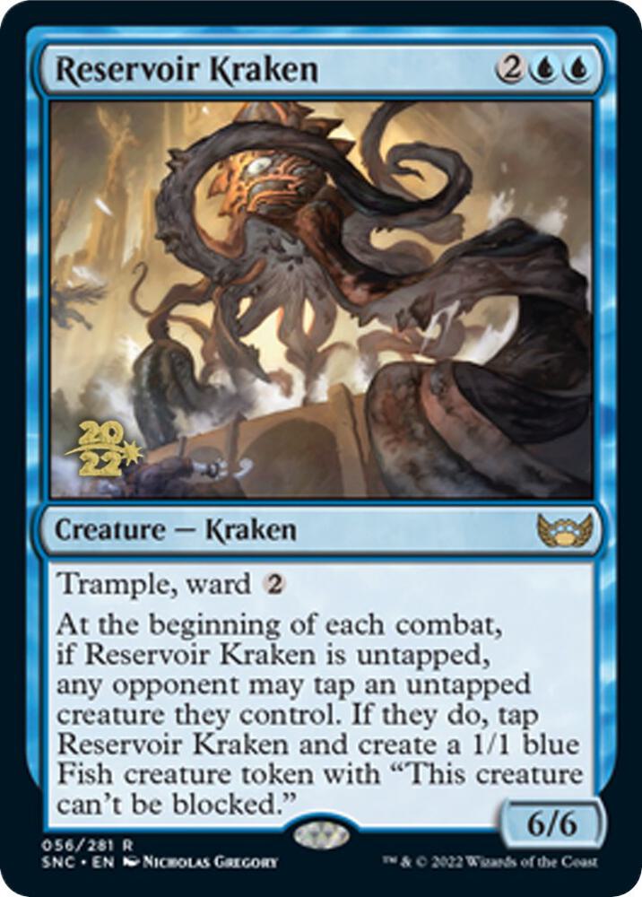 Reservoir Kraken (56) [Prerelease Cards]