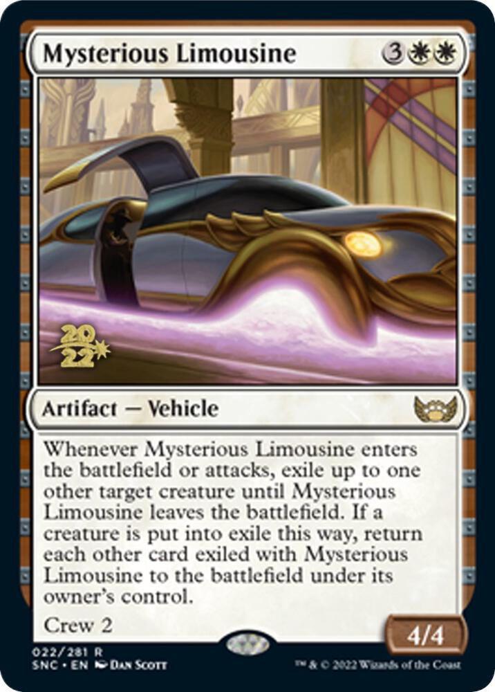 Mysterious Limousine (22) [Prerelease Cards]