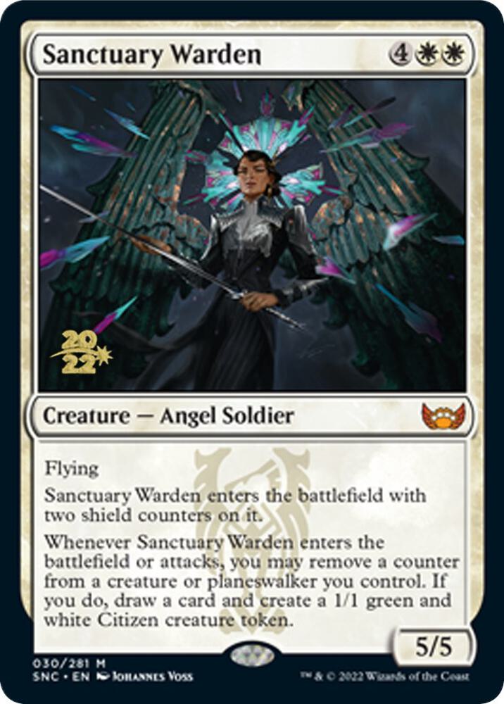 Sanctuary Warden (30) [Prerelease Cards]