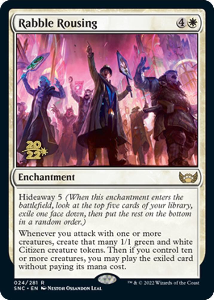 Rabble Rousing (24) [Prerelease Cards]