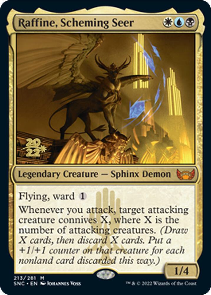 Raffine, Scheming Seer (213) [Prerelease Cards]