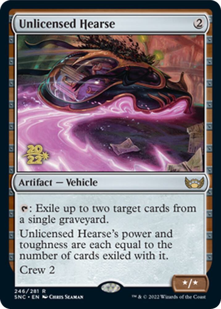 Unlicensed Hearse (246) [Prerelease Cards]