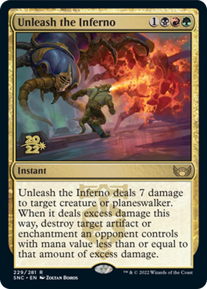 Unleash the Inferno (229) [Prerelease Cards]