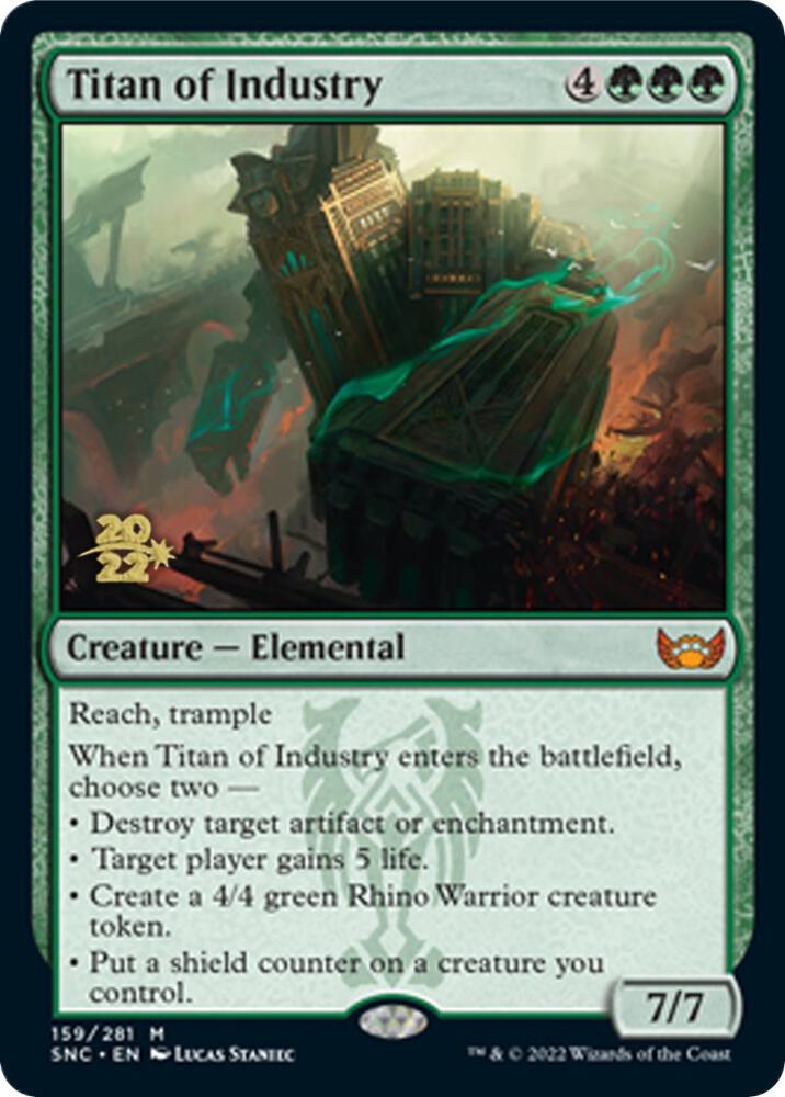 Titan of Industry (159) [Prerelease Cards]