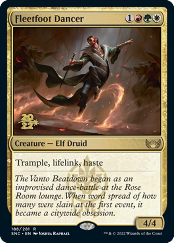 Fleetfoot Dancer (188) [Prerelease Cards]