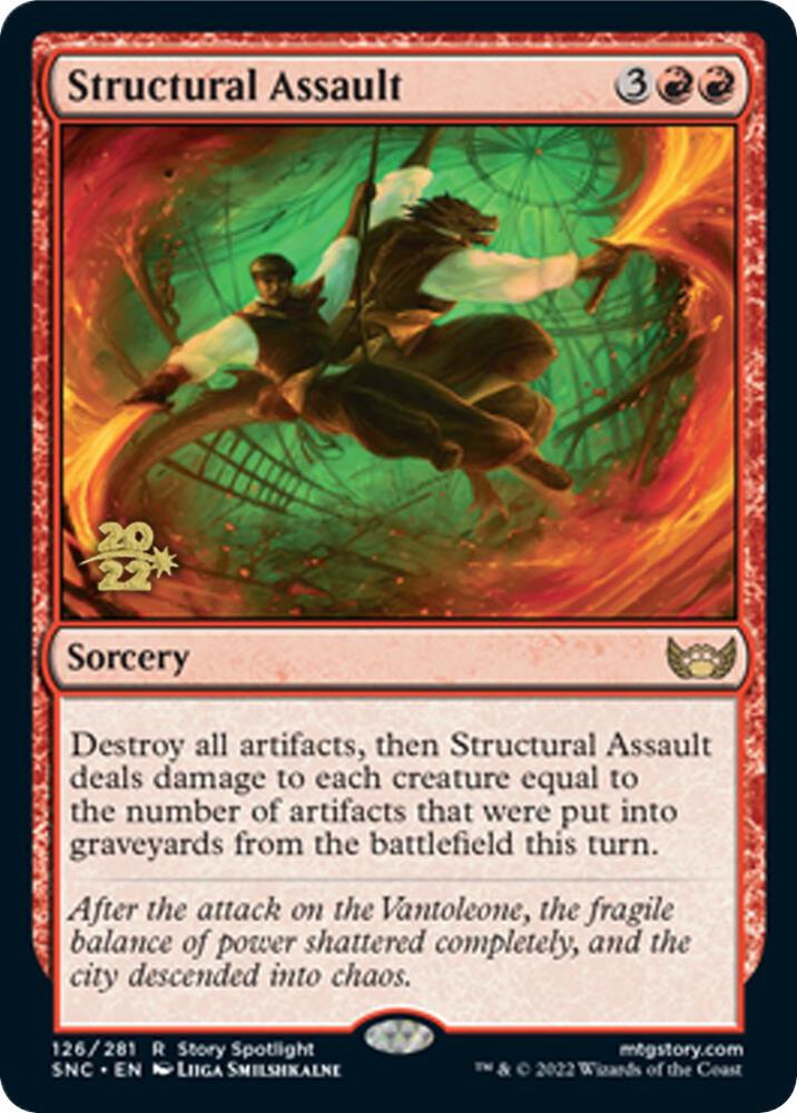 Structural Assault (126) [Prerelease Cards]