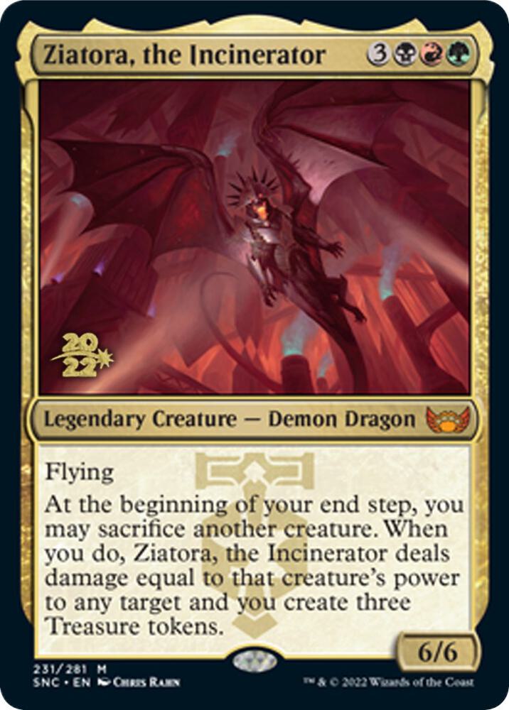 Ziatora, the Incinerator (231) [Prerelease Cards]