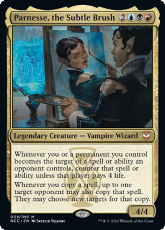 Parnesse, the Subtle Brush (8) [New Capenna Commander]