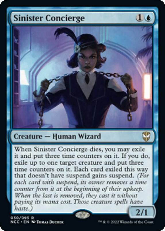 Sinister Concierge (30) [New Capenna Commander]