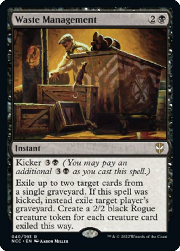 Waste Management (40) [New Capenna Commander]