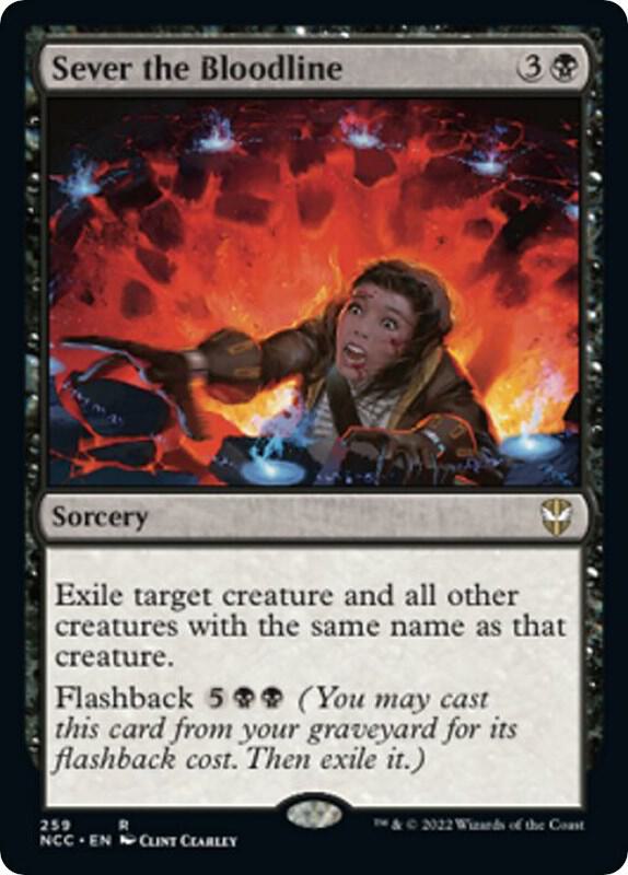 Sever the Bloodline (259) [New Capenna Commander]