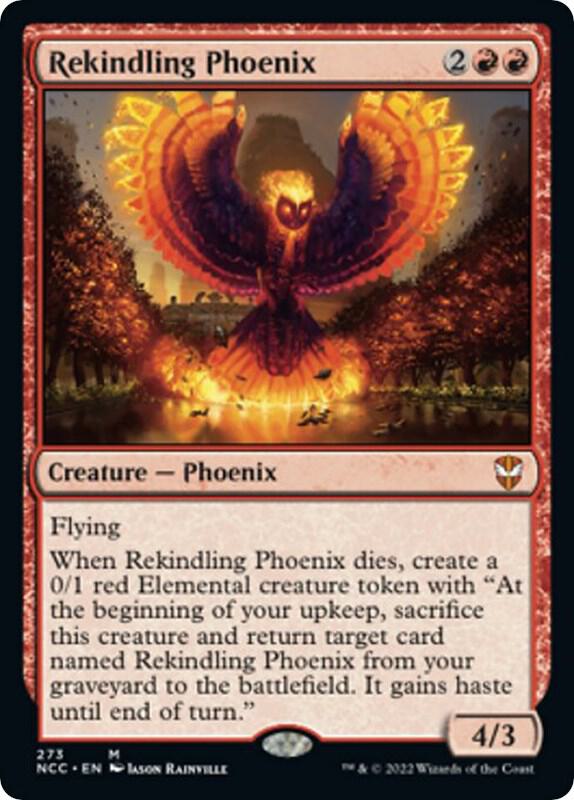 Rekindling Phoenix (273) [New Capenna Commander]