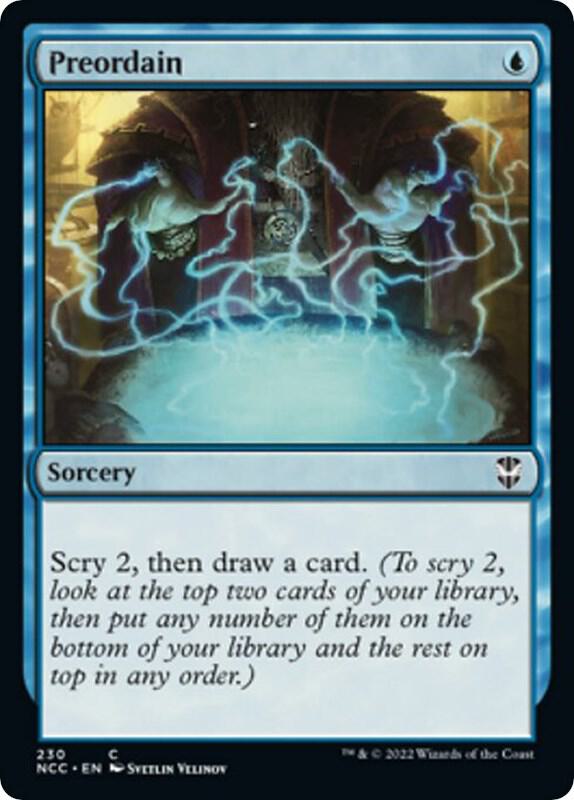 Preordain (230) [New Capenna Commander]