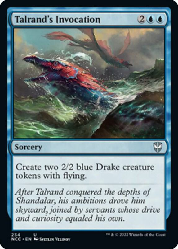 Talrand's Invocation (234) [New Capenna Commander]