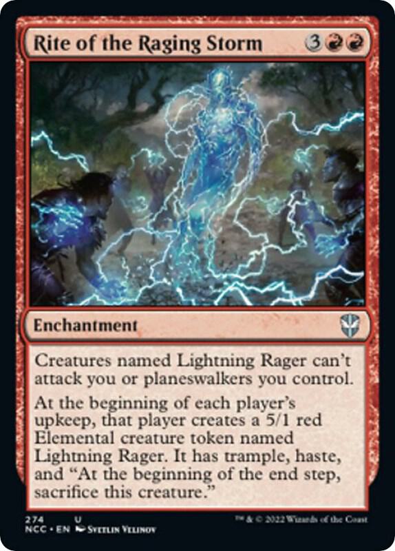 Rite of the Raging Storm (274) [New Capenna Commander]