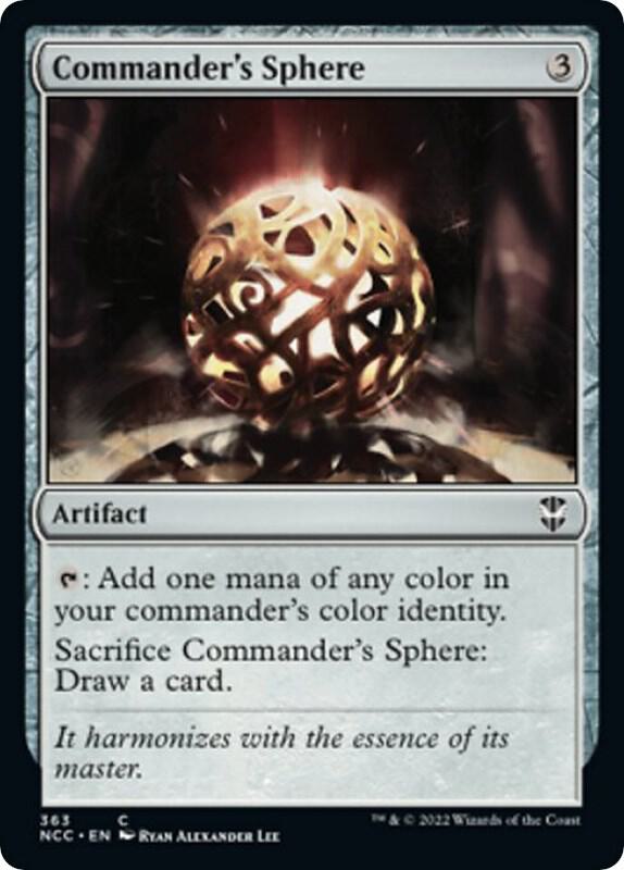 Commander's Sphere (363) [New Capenna Commander]