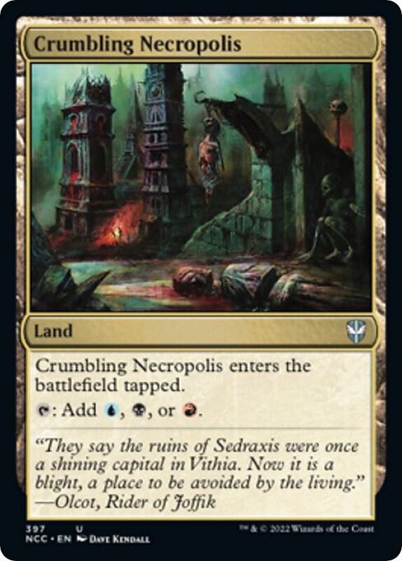 Crumbling Necropolis (397) [New Capenna Commander]