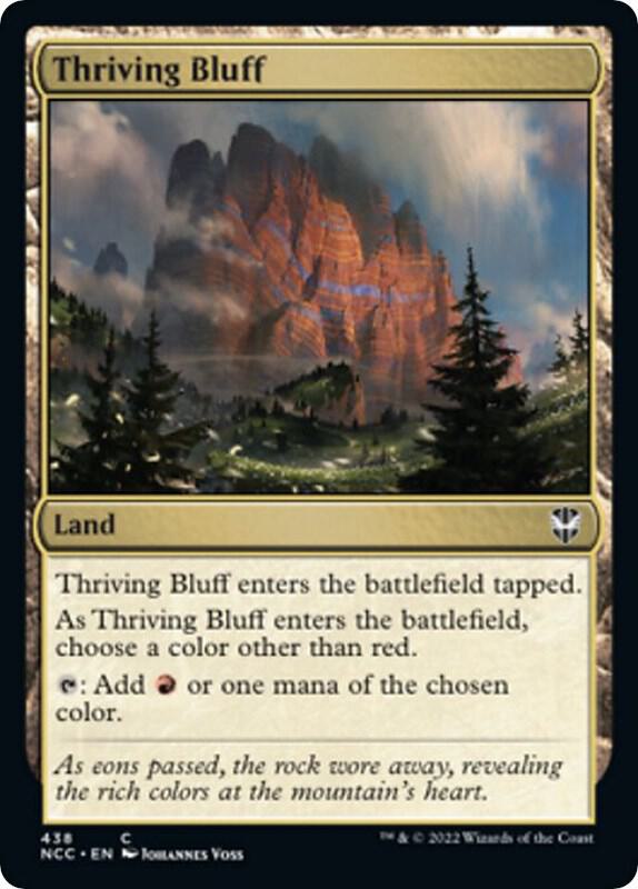Thriving Bluff (438) [New Capenna Commander]