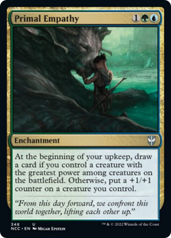 Primal Empathy (348) [New Capenna Commander]